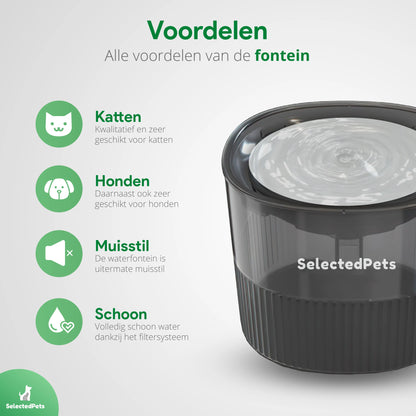 SelectedPets Drinkfontein kat voordelen