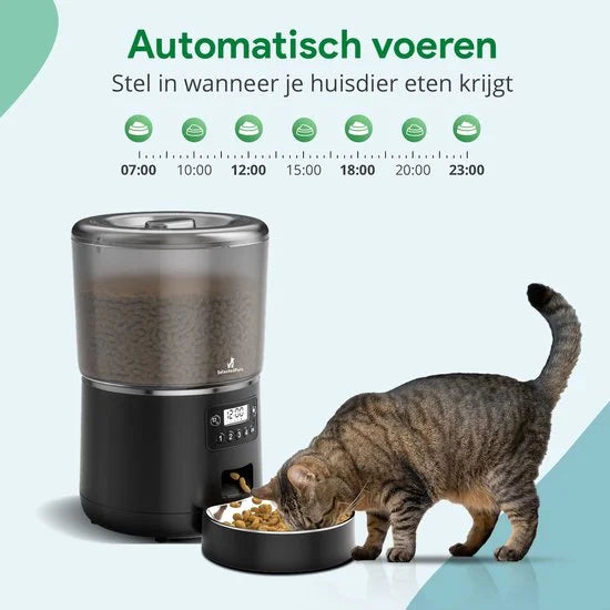 Voerautomaat SelectedPets voerschema 