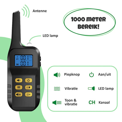 SelectedPets Anti blafband 1000m bereik